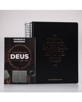 Kit Bíblia Anote Plus + Devocional Spurgeon Café | Homem Sábio