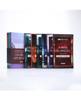 Coleção 6 Livros | Charles Spurgeon + Box 6 Livros | Fundamentos da Oração | Oração e Pregação 