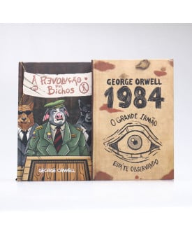 Kit 2 Livros | George Orwell | Capa Dura