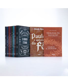 Box 10 Livros | Grandes Teólogos Cristãos + Teologia da Salvação + Paulo O Apóstolo | Paulo e Grandes Teólogos 