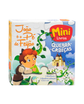 Mini Quebra-Cabeça: João e o Pé de Feijão | TodoLivro 