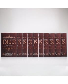 Kit 10 Livros | Caminhando com Deus Dia a Dia | Clássica