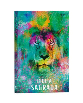 Bíblia Sagrada | NVI | Capa Dura | Letra Gigante | Leão Color