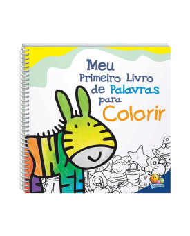 Meu Primeiro Livro de Palavras para Colorir | TodoLivro 