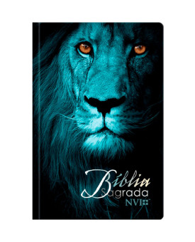 Bíblia Sagrada | NVI | Capa Dura | Leão Azul 