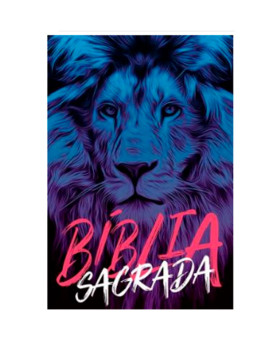 Bíblia Sagrada | NAA | Capa Dura | Leão Azul 
