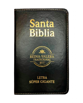 Bíblia Sagrada em Espanhol | RVT | Letra Gigante | Luxo Preta