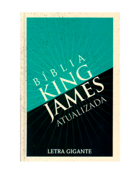 Bíblia Sagrada | King James Atualizada | Letra Gigante | Capa Dura | Retrô