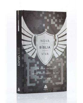 Bíblia Sagrada | Nova Bíblia Viva | Letra Grande | Capa Dura | Escudo