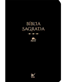 Bíblia Sagrada | Nova Versão Internacional | Média | Luxo | Preta