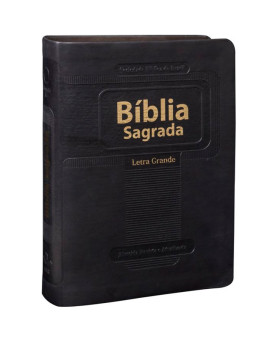 Bíblia Sagrada | RA | Letra Grande | Média |Capa Sintética | Preta