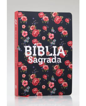 Bíblia Sagrada | NAA | Letra Grande | Soft Touch | Rosas 