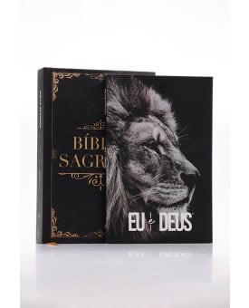Kit Bíblia Sagrada ACF Letra Gigante Clássica + Devocional Eu e Deus Rei dos Reis | Caminhos Para Sabedoria