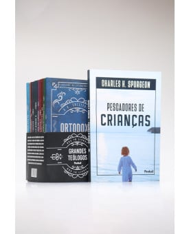 Box 10 Livros Grandes Teólogos + Pescadores de Crianças | Charles H. Spurgeon | A Verdadeira Obra