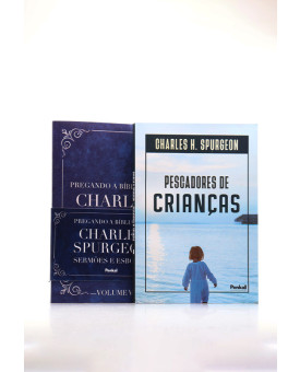 Box 6 Volumes Edição Especial Spurgeon + Pescadores de Crianças | Charles H. Spurgeon | Pregando a Palavra 