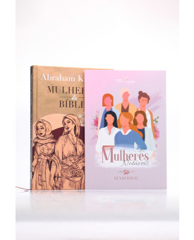 Kit Mulheres da Bíblia | Capa Dura | Abraham Kuyper + Devocional Mulheres Notáveis | A Excelência da Graça