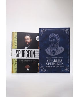Box 6 Volumes Charles Spurgeon | Capa Dura +  Milagres e Parábolas de Nosso Senhor | Luzes da Compreensão 