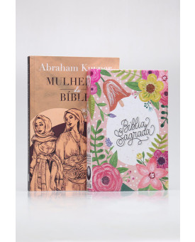 Kit Bíblia Sagrada KJA | Letra Grande + Mulheres da Bíblia | Abraham Kuyper | Não Estou Sozinha