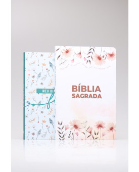 Kit Bíblia RC Slim + Meu Diário de Fé | Mulher Virtuosa