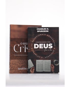 Kit Reino de Cristo | Martin Bucer + Devocional C. H. Spurgeon | Café | Encontro com Cristo