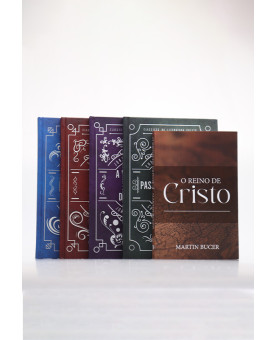 Kit Reino de Cristo | Martin Bucer +  4 Livros | Clássicos da Literatura Cristã | Ele é o Cristo