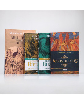 Kit 4 Livros Conhecendo a Bíblia | Box Personagens Bíblicos + Mulheres da Bíblia + Anjos de Deus 