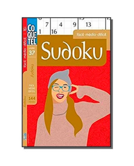 Sudoku | Nível Fácil, Médio e Difícil | Livro 37
