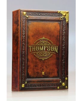 Bíblia Thompson Do Colecionador | AEC | Letra Grande | Luxo | Preta