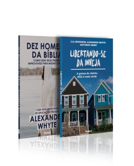 Kit 2 livros | Libertando-se da Inveja + Dez Homens da Bíblia | Caminhos de Sabedoria