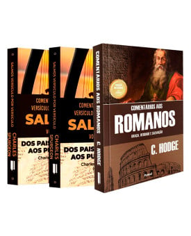 Kit Comentários Bíblicos | Salmos + Romanos
