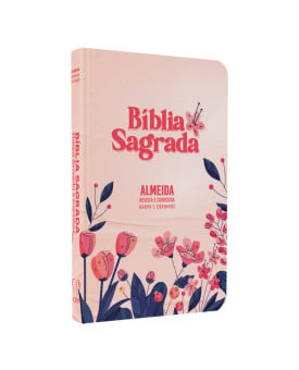 Bíblia Slim Capa Dura | RC | Harpa e Courinhos - Floral Cartoon