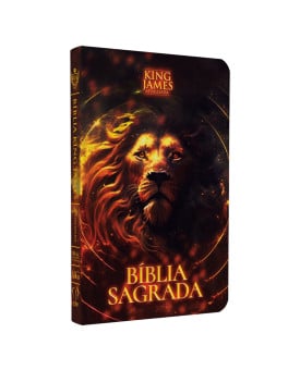Bíblia KJA | Capa Dura | Slim Leão Épico