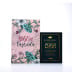 Kit Bíblia NVI Letra Gigante | Flores Suave + Devocional Tesouros de Davi Verde Royal | Ele Ouve Você