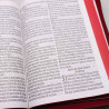 Bíblia Sagrada | RC | Harpa Avivada e Corinhos | Letra Jumbo | Luxo | Arabesco | Bordo | Zíper