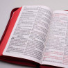 Bíblia Sagrada | RC | Harpa Avivada e Corinhos | Letra Jumbo | Luxo | Arabesco | Bordo | Zíper