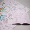 Kit Tapete Gigante + 365 Dinossauros Para Colorir