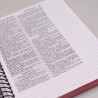 Bíblia Sagrada Anote a Palavra | ACF | Letra Normal | Capa Dura | Coração | Espiral | Com Espaço Para Anotações