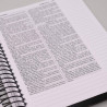 Bíblia Sagrada Anote a Palavra | ACF | Letra Normal | Capa Dura | Leão de Judá | Espiral | Com Espaço Para Anotações