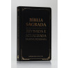 Bíblia Sagrada | Revisada e Atualizada | Letra Gigante | Semi-Luxo | Preta