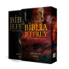 Bíblia Jeffrey Estudos Proféticos | King James | Letra Média | Luxo | Preta e Dourado