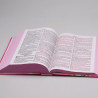 Bíblia Sagrada | RC | Harpa Avivada e Corinhos | Letra Jumbo | Capa Dura | Floral Rosa