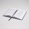 Bíblia Sagrada | ACF | Letra Média | Capa Dura | Leão Preto e Branco | 942 Páginas