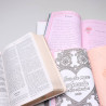 Kit Bíblia da Joyce Meyer Azul + Devocional Descobrindo o Real + Diário Para Mulheres de Oração | Capa Dura | Mulher de Fé