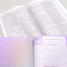 Kit Colagem | Bíblia + Eu e Deus Lilás | Orar e Vencer