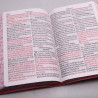 Bíblia Sagrada | RC | Harpa Avivada e Corinhos | Letra Jumbo | Luxo | Flores Rosa