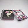 Kit Bíblia ACF Flores Cruz Com Espaço Para Anotações + Planner Feminino Floral Black | Constância na Fé