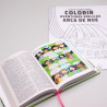Kit Bíblia Sagrada Infantil Lhama + Tapete Gigante Para Colorir | Aprendendo sobre a Bíblia