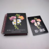 Kit Bíblia NVI Capa Dura Flores Cruz Com Espaço Para Anotações + Eu e Deus Flores Cruz | Palavras de Bênção