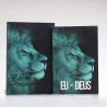 Kit Leão Azul | Bíblia + Eu e Deus | Orar e Vencer