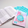Kit Bíblia Minha Jornada com Deus NVI Lettering + Guia Bíblico | Guia Meus Passos